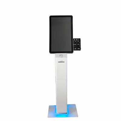 China Touchscreen-Digitalkiosk mit Quittungsdrucker und QR-Code-Scanner zu verkaufen