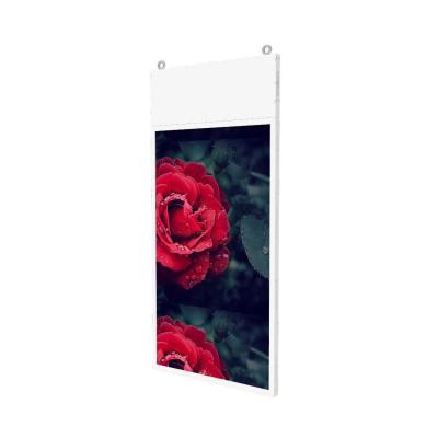 China Metalen frame 43 inch LCD advertentie display dubbele scherm 1920x1080 700nits Te koop