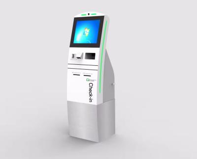 China Touchscreen kiosk zelfbediening POS-systeem met barcode scanner en credit/debit/mobiele betaling Te koop