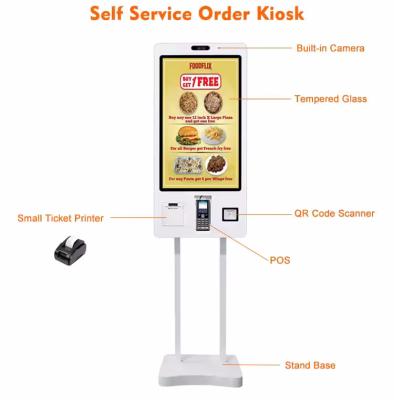 China Versatile Self Ordering Kiosk for Catering and Restaurants with Optional facial Recognition zu verkaufen