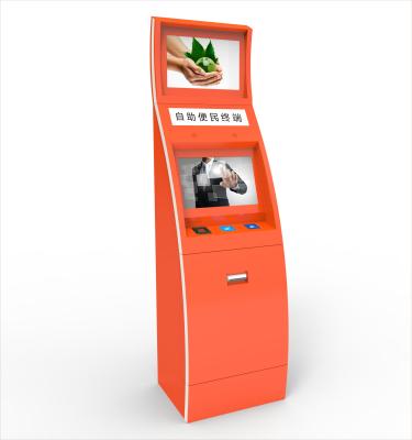 China Aanpasbare touchscreen selfservice kiosk met weinig onderhoud en Wi-Fi-connectiviteit Te koop