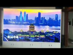 Commercial LCD TV Wall 46 Inch 1.8mm Floor Standing Advertising Splicing Wall