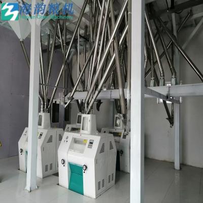 China Wheat Factory Whole Wheat Flour Mill Machine Complete Factory 50tons Per Day for sale