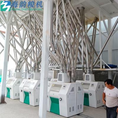 China WHEAT PLANT ATTA MAIDA SUJI WHEAT PLANT COMPLETE PLANT FLOUR MILL MACHINE Automatic Complete Line 60tons Wheat Flour Mill Machine for sale