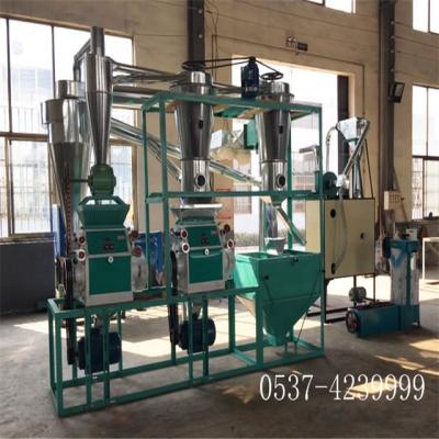 China Wheat Flour Mill Machine Grain Processing Line 10tons With Auto Loading for sale