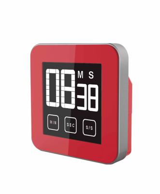 China Kitchen Sustainable Electronic Count Down Digital Timer With Magnet With Backlight for sale