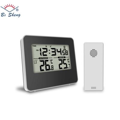 China Calendars New Product Digital Thermometer Hygrometer Temperature Humidity Meter Thermo Clock for sale