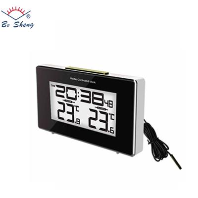 China Calendars Thermometer Weather Station With Wired Digital Table Clock for sale