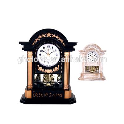 China European antique style Bosheng wind restoring antique desk clock ways antique quartz clock for sale