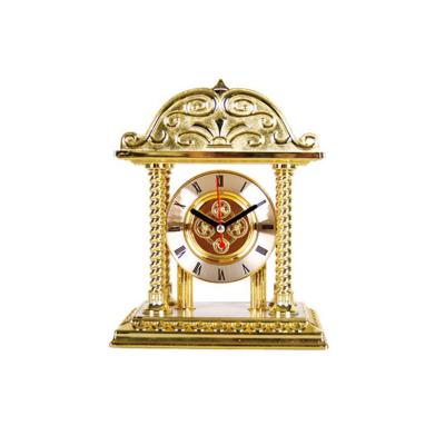 China Antique Decorative Gold Color Home Style Porcelain German Grandfather Clocks for sale