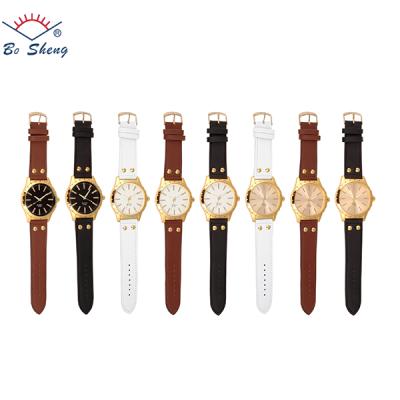 China Non-Specific Fashion Big Strap Luxury Wrist Strap Non-Specific Leather Watch For Men for sale