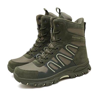 China Anti-Puncture Steel Anti-Crash Industrial Protective Anti-Puncture Anti-Puncture Toe Heavy Duty Protective Work Anti-Puncture Boots Outdoor Safety Shoes for sale