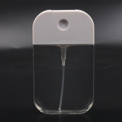 China PP&ABS 25ml Spray Perfume Box Cosmetic Plastic Card Moisturizing Pocket Perfume Sprayer Bottle for sale