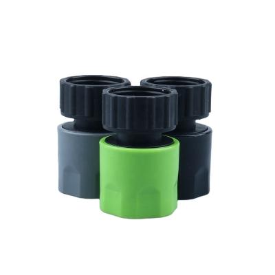 China PP 3/4 Female Thread Connector Quick Water Stop Connector Flexible Hose Coupling Inner Thread for sale