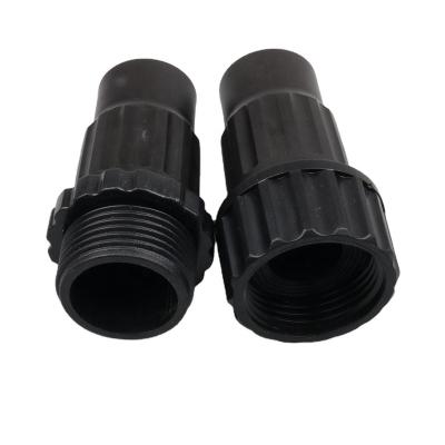 China ABS Expandable Hose Connector 3/4 Male/Female Thread Coupling BS/NPT Thread for sale