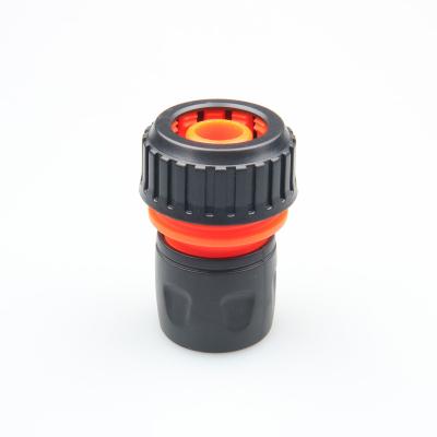 China 3/4 Circulation Connector Flexible Hose End Connector Plastic Hose Quick Coupling for sale