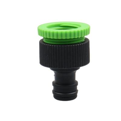 China Plastic Faucet Connector 1/2-3/4 Female Thread Tap Adapter 1/2female 3/4female for sale