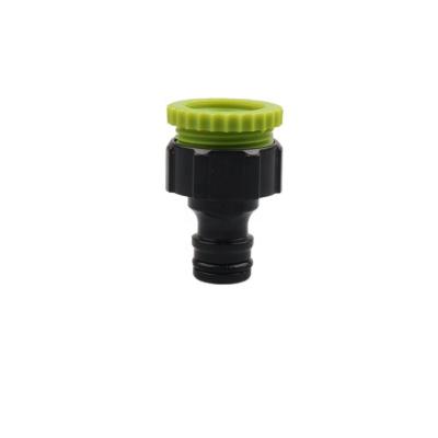 China Plastic Faucet Adapter 1/2female 3/4female Tap Adapter 1/2-3/4 Female Thread Tap Connector for sale