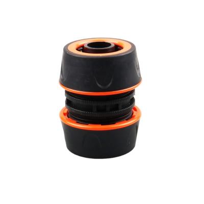 China 3/4 Flexible Hose Repair Cover Pipe Mender ABS*TPR Plastic Rubber Hose Coupling for sale