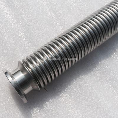 China Stainless Steel Bellows Hose Metal KF-25, 40 Inches, Thin Wall Tubing, NW-25 Size, ISO-KF Flange Stainless Steel for sale