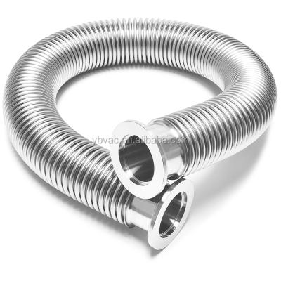 China Stainless Steel Metal Flexible Hose For Vacuum Connection KF25*500mm for sale