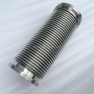 China High Vacuum High Vacuum Metal Bellow LF100*300mm High Stainless Steel 304 for sale