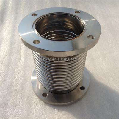 China High Vacuum System Stainless Steel Compressible Bellows Axial Expansion Joint For Vacuum Pump for sale