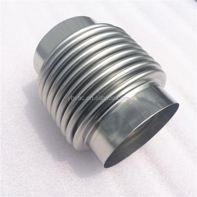 China Single-Axial Stainless Steel SS Bellows Thin Wall 4 Inch 0.3mm With Pipe End for sale