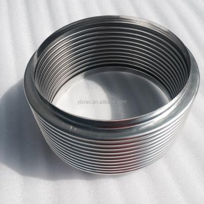 China Stainless Steel 200A*150mm SUS304 Compressible Bellow For Fan Connection , Fan Equipment for sale