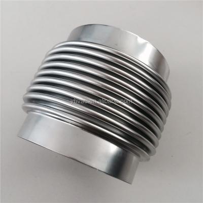 China Stainless Steel Metal Bellow 0.3mm Thin Wall Without Flange For Welding DN150*150mm Long for sale