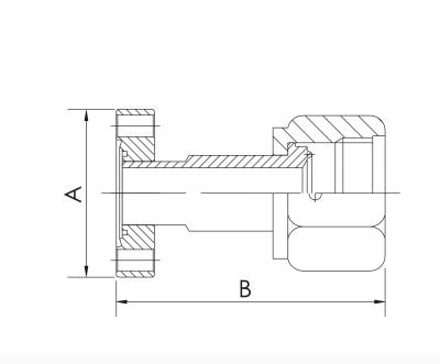 China Vacuum Use ADAPTER, SS, UHV 1-1/3