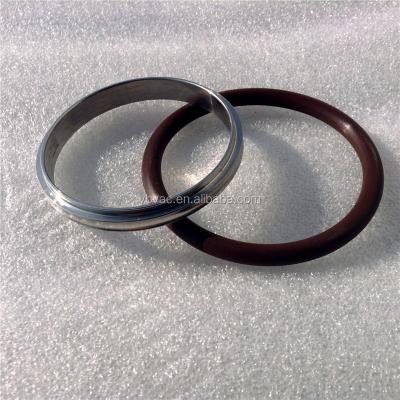 China Stainless Steel Standard KF50 Vacuum Seal Center Ring With SUS304 O-ring for sale