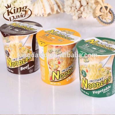 China Flavor Natural Vegetarian Air Dried Noodles Instant Ramen Vietnam Non-Fried Instant Noodles Ramen for sale