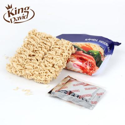 China Instant Noodles Korean Sweet Korean Ramen Quick Food Noodles Normal Unspicy Seafood Halal Noodles for sale