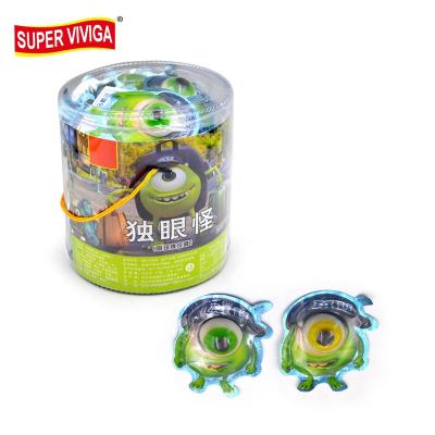 China Big Flavor Natural Cute Eye Fruit Gummy Candy Factory Direct for sale