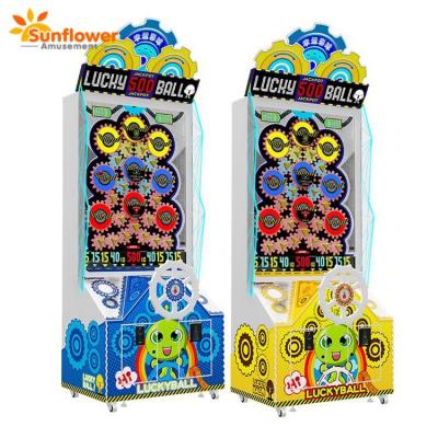 China Coin Operated Lucky Ball Arcade Ticket Redemption Game Machine Original Factory Price/High Revenue Ticket Back Game for sale