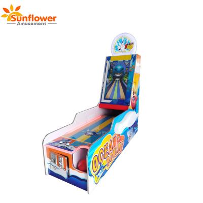 China New Arrival Coin Operated Game Forest Bowling ticket redemption arcade bowling lottery game machine for sale for sale