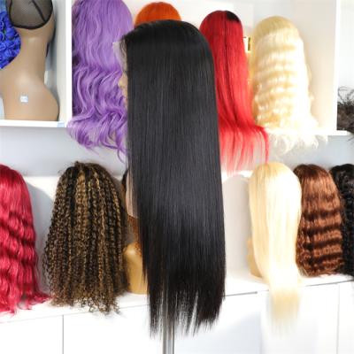 China 100% Virgin Hair Brazilian 12a Straight/Body Wave Wig,Wholesale HD Brazilian Hair Lace Front Human Hair Wig Virgin Cuticle Aligned Full Lace Wig for sale