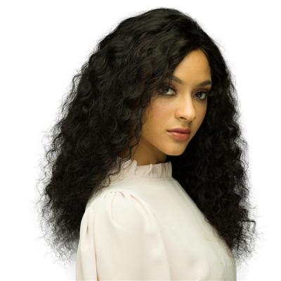 China 100% Density Wave Lace Wig Remy Hair Extension 130% 150% 180% 200% Virgin Human Hair 360 Full Lace Front Wig Brazilian Deep Wave for sale