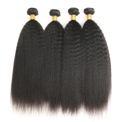 China Virgin Remy Hair Extension 100% Virgin Peruvian Kinky Straight Straight for sale