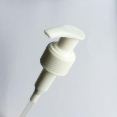 China Non Spill White 24mm PP Material Lotion Pump for sale