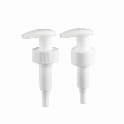 China Custom Plastic Non Spill Cleansing Head Lotion 28 410 Screw Foam Soap Pump Ribbed Shampoo Sprayer Pump For Bottle for sale