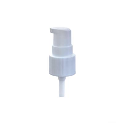 China Non Spill New Design PP Treatment Cream Pump With Cap Custom Color for sale