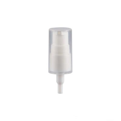 China Non Spill Customized Plastic Cosmetic Lotion Treatment Pump 18mm for sale