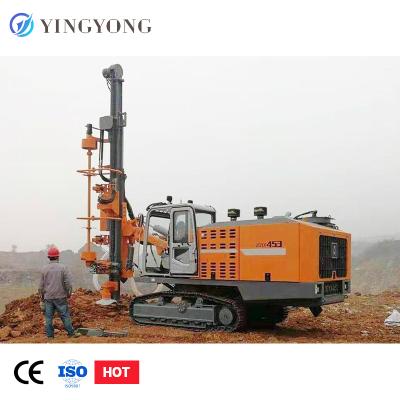 China Multifunction good price 100 to 560m meter hydraulic crawler mine water truck mounted drilling rig price oil drilling rig for sale