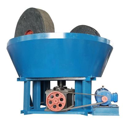 China Stone Powder China Factory Seller Low Price Wet Pan Mill Grinding Gold Mill 1600 High Performance Wet Pan Grinding Mill On Sale for sale