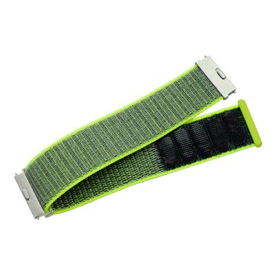 China Factory Wholesale Handmade Multi Color Nylon Canvas Fabric Wrist Watch Strap for sale