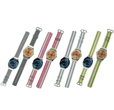 China Different Sizes Of Printed Nylon Removable Watch Strap Simple Hot Selling for sale