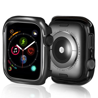 China Fanshion TPU Protective Case For Apple Watch4/5 Wholesale All Around Soft Watch Case 40/44mm for sale