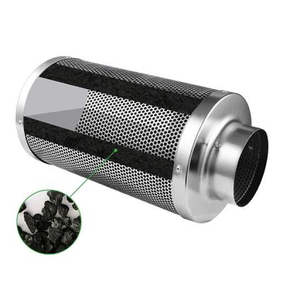 China Silver Cleanroom HVAC System 38mm Carbon Bed 6inch Height 850mm Activated Carbon Air Filter for sale